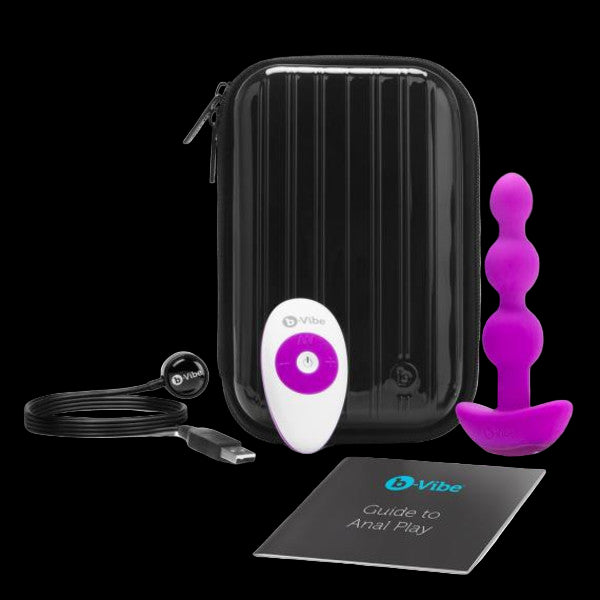 Bvibe Triplet Anal Beads Fuschia