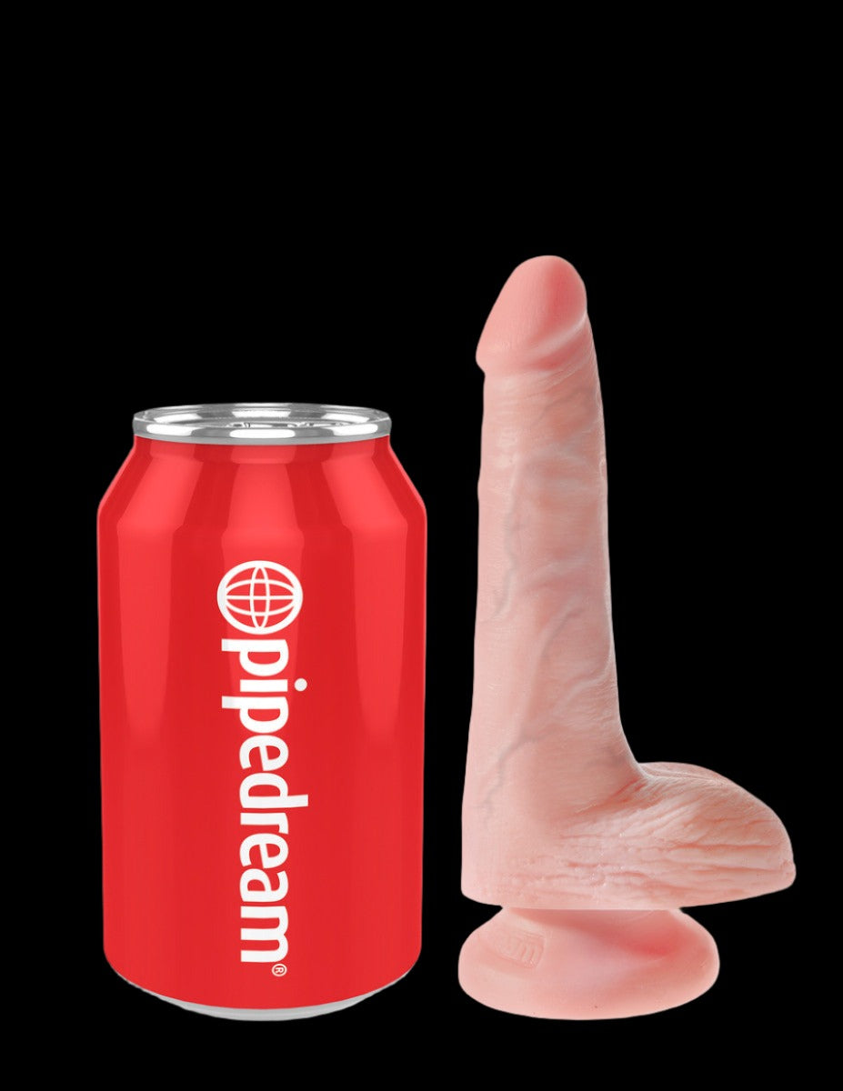 King Cock 6in Cock with Balls