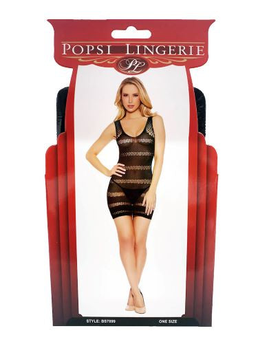Fishnet Dress Bodystocking
