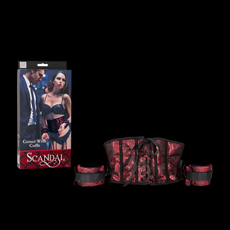 Scandal Corset with Cuffs