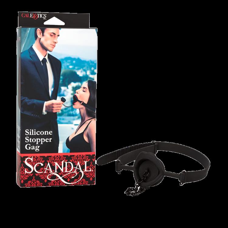 Scandal Silicone Stopper Gag