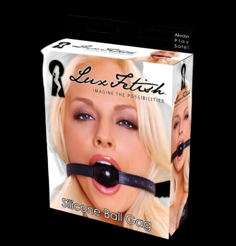 Lux Fetish Silicone Ball Gag