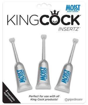 King Cock Insertz Moist Body Lotion XXX