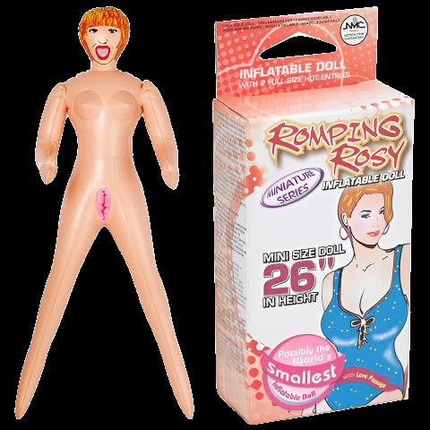 Romping Rosy Mini Inflatable Doll