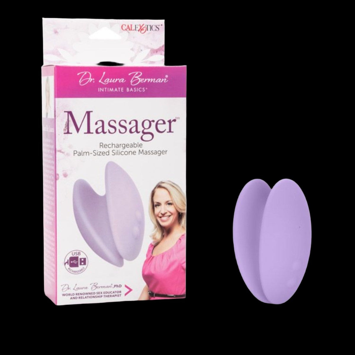 Dr Laura Berman Massager Palm-Sized Silicone Massager