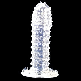 Clear Penis Sleeve Textured