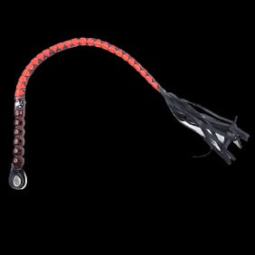 85 CM Black and Red Whip