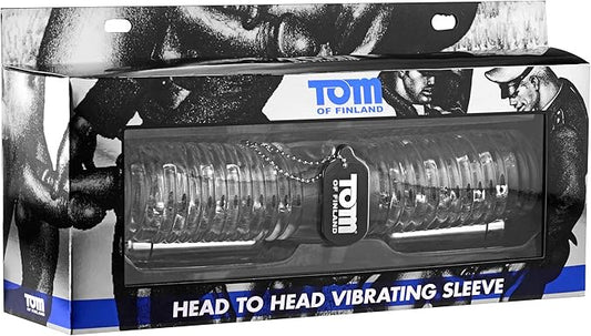 Head to Head Vibrating Sleeve