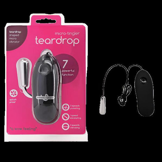 Micro Tingler 7-Function Bullet - 1'' Silver