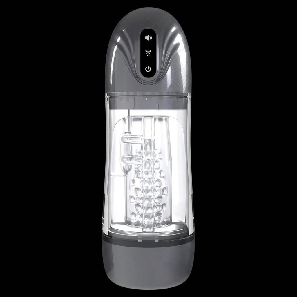 PUMPED SonicPull Auto Masturbator - Gunmetal