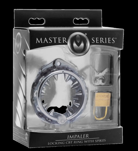Impaler Locking CBT Ring with Spikes