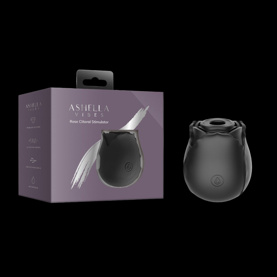 Ashella Vibes Rose Clitoral Stimulator