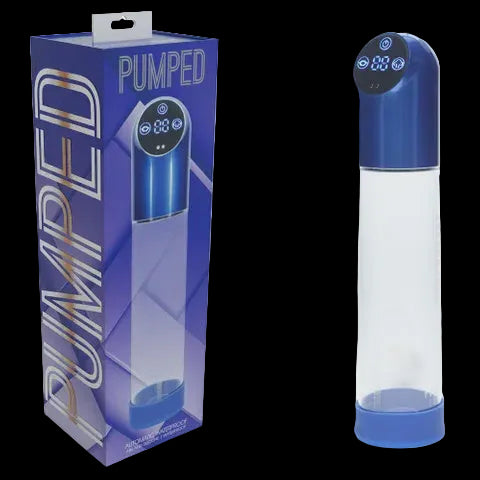PUMPED Automatic Waterproof Pump - Metal Blue