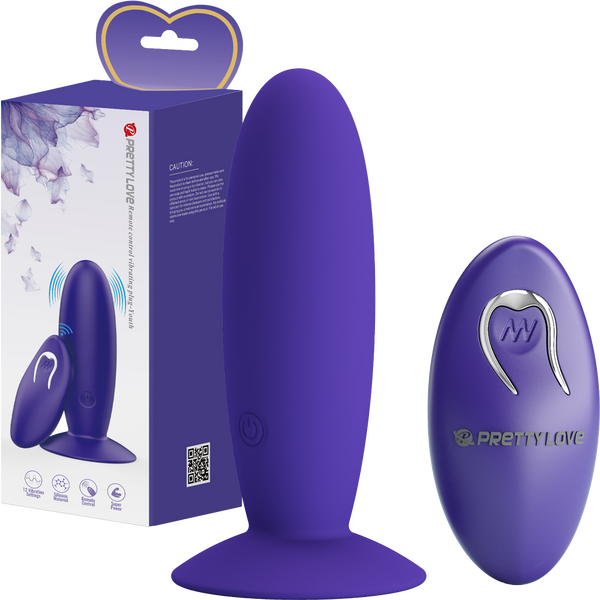 "Remote Controlled Vibrating Plug" Rechargeable