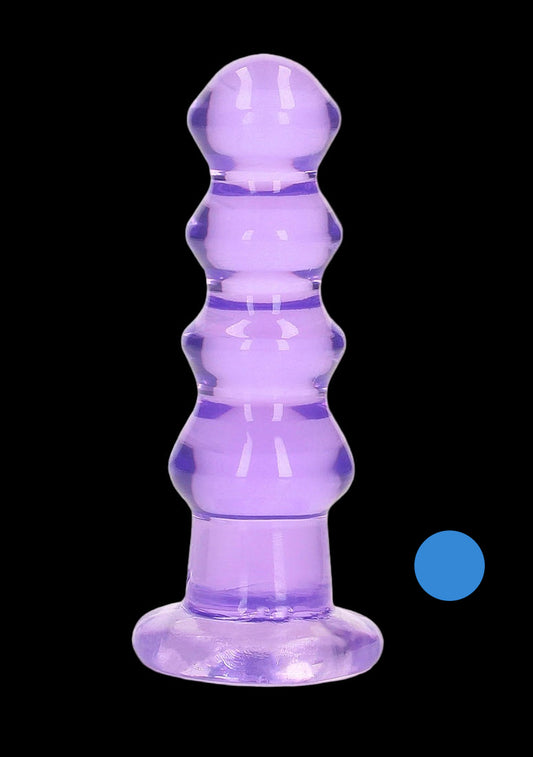 Crystal Clear 5.5in Curvy Dildo Plug