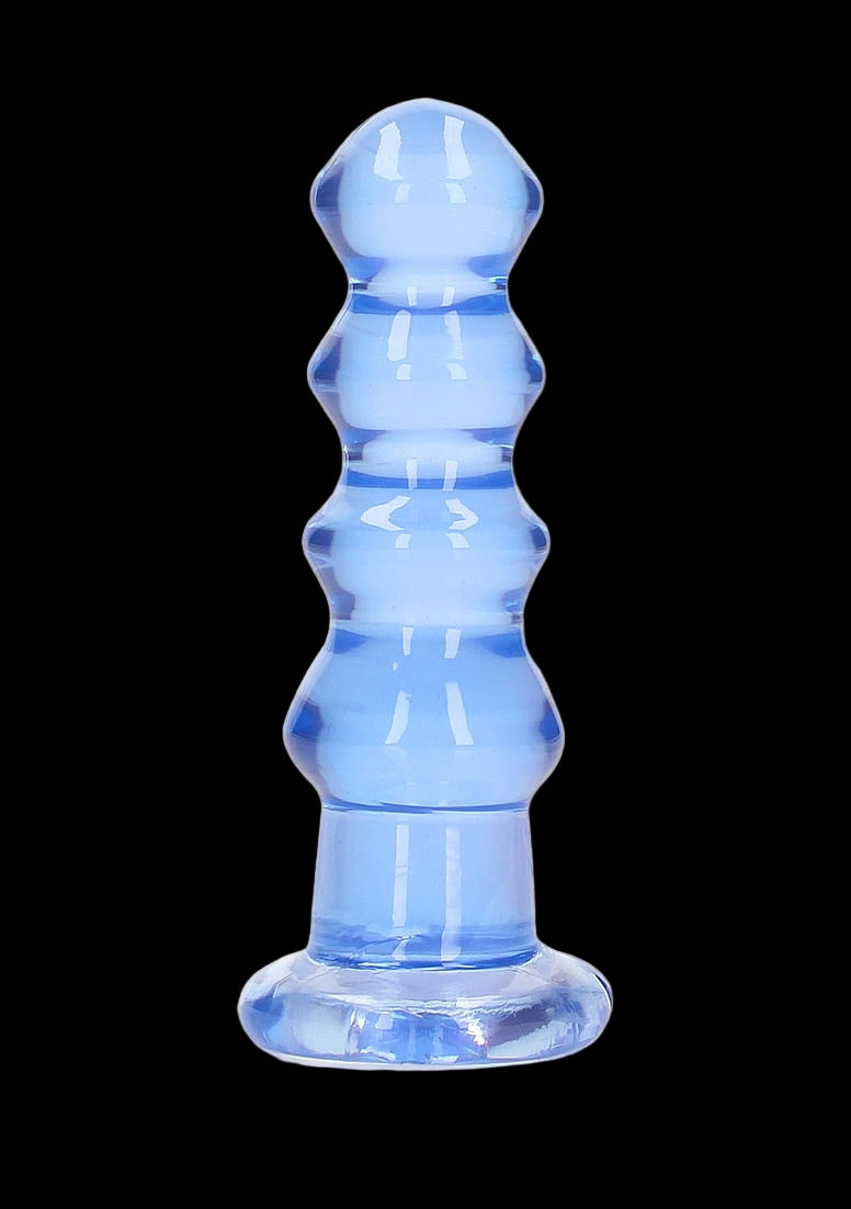Crystal Clear 5.5in Curvy Dildo Plug