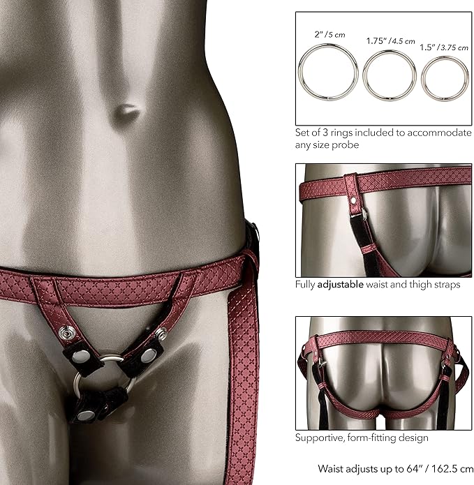 Her Royal Harness The Regal Dutchess Red