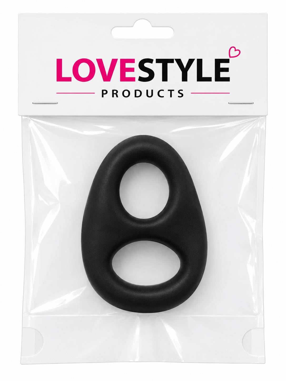 LoveStyle Silicone Cock & Ball Ring  (Teardrop)
