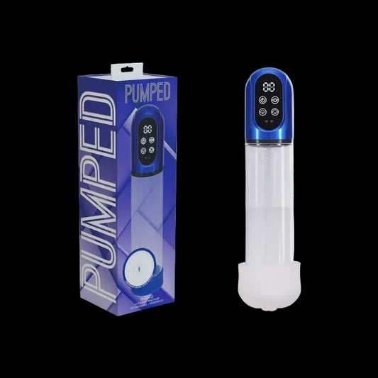 PUMPED Engage Automatic Penis Pump - Blue