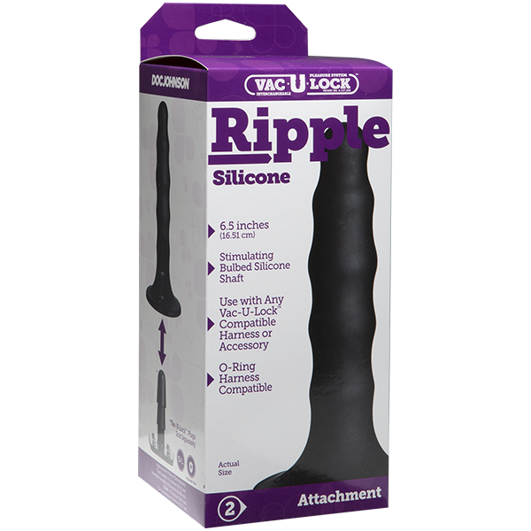 Vac-U-Lock Ripple Attachment Black