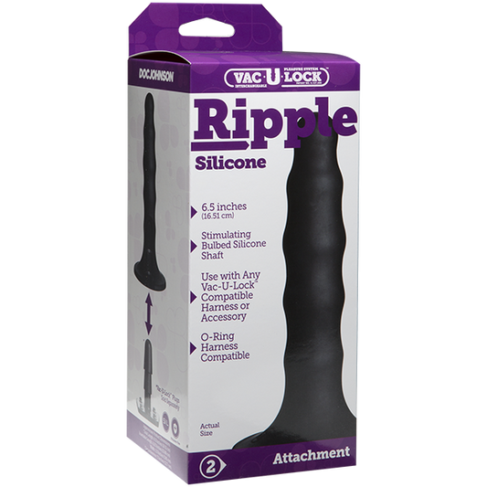 Vac-U-Lock Ripple Attachment Black