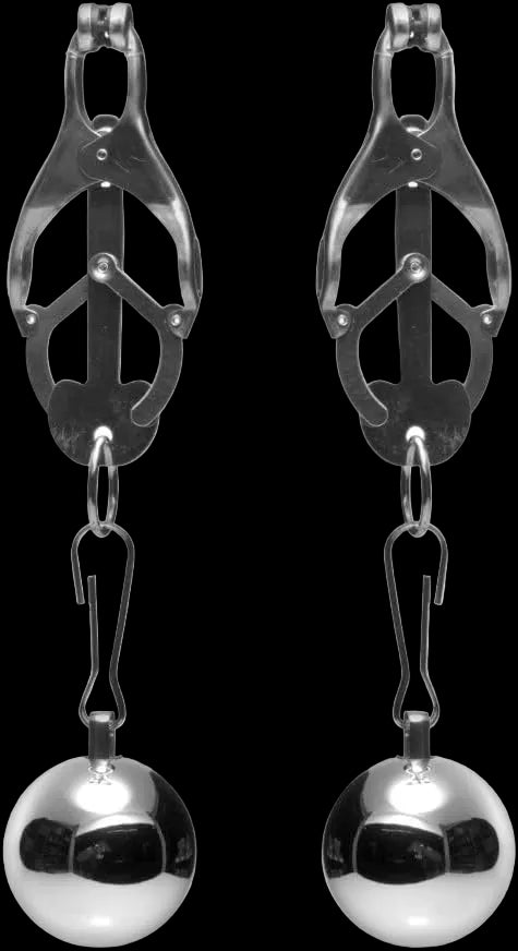 Deviant Monarch Weighted Nipple Clamps