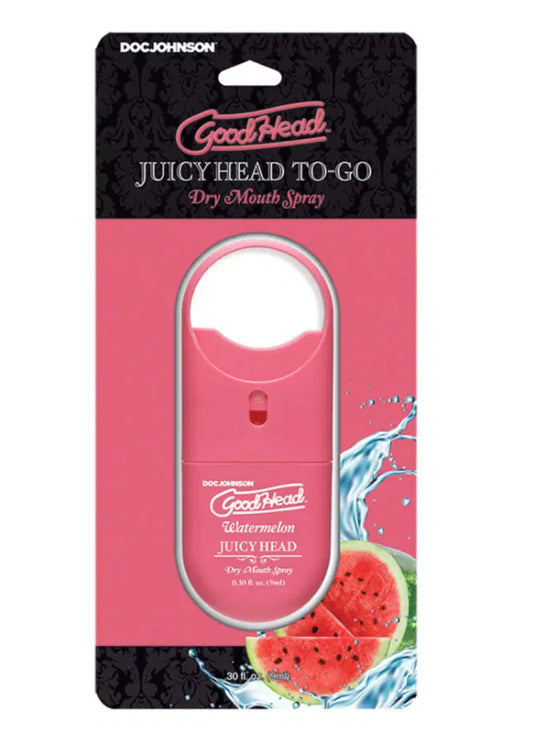 GoodHead Juicy Head Dry Mouth Spray To Go Watermelon