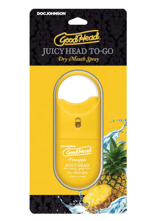 GoodHead Juicy Head Dry Mouth Spray To Go Pineapple