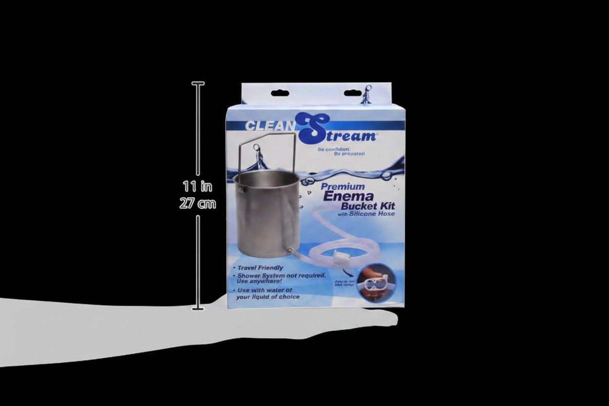 Premium Enema Bucket Kit With Silicone Hose
