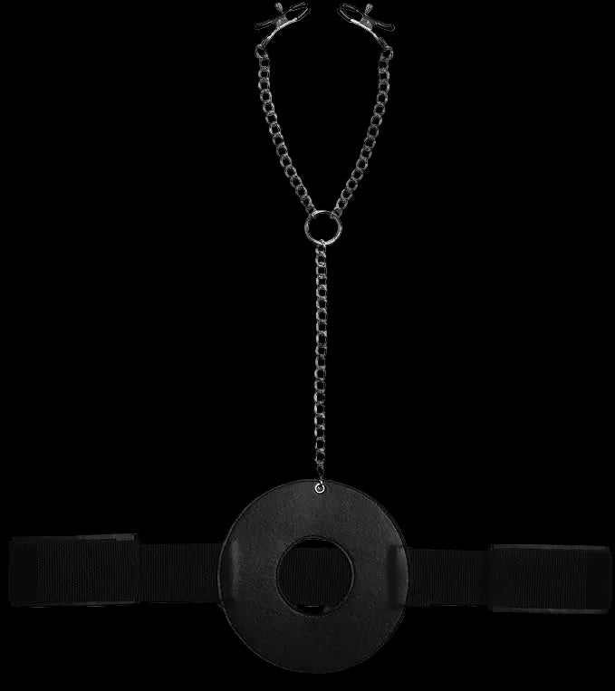 Detained Restraint System With Nipple Clamps