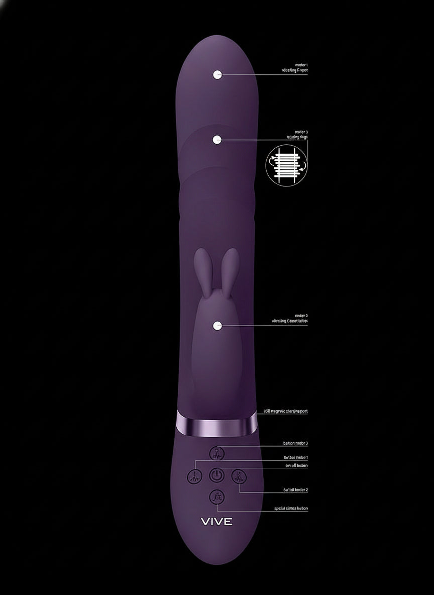 Nari - Vibrating and Rotating Beads, G-Spot Rabbit