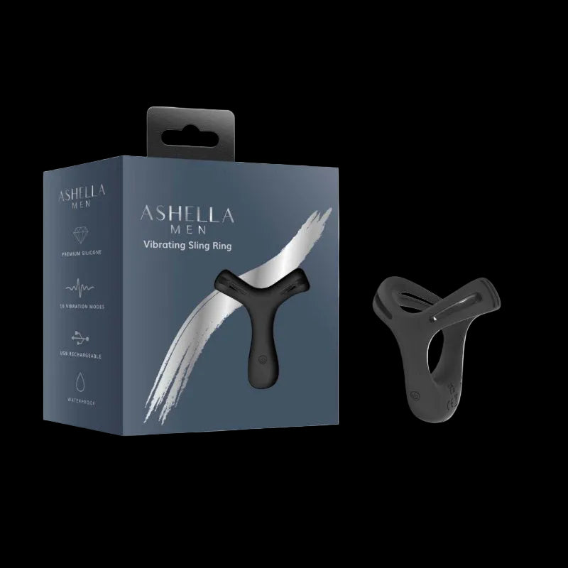 Ashella Men Vibrating Sling Ring