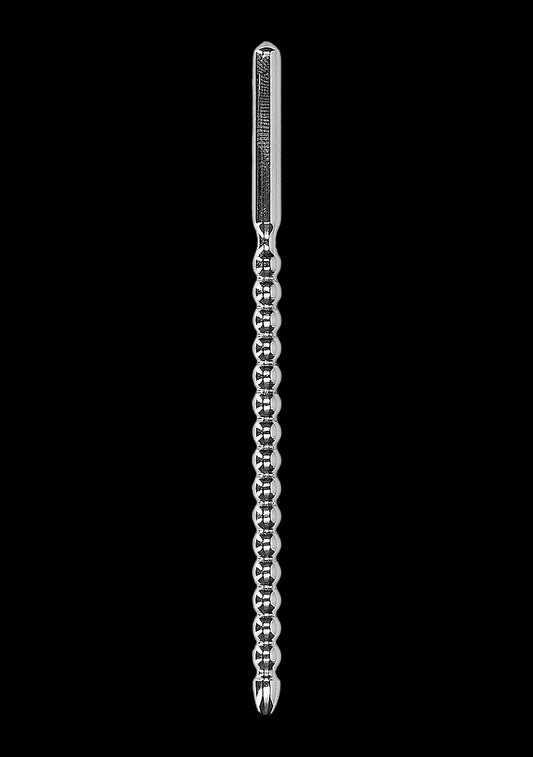 Urethral Sounding - Metal Stick Ribbed