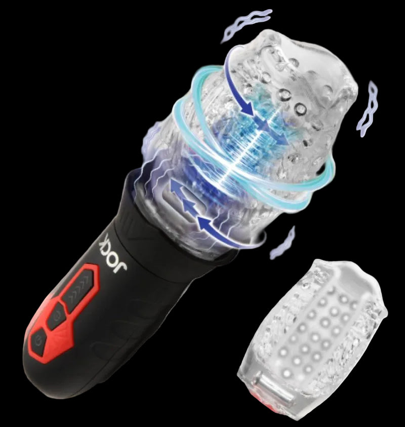 JOCK Spinning & Vibrating Masturbator