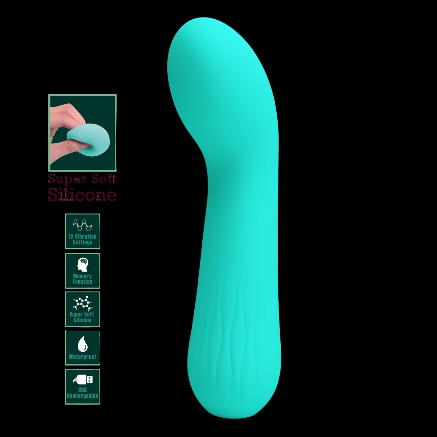 FAUN - Super Soft Silicone, Flexible Vibe