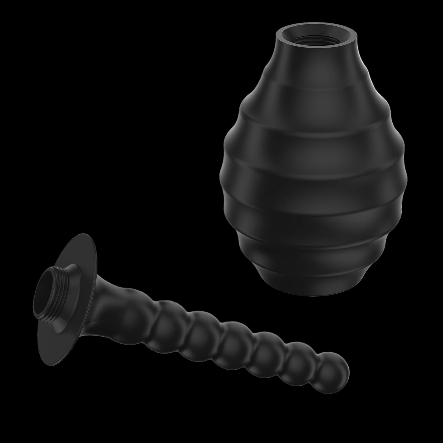 Anal Douche Enema Cleaner Beaded