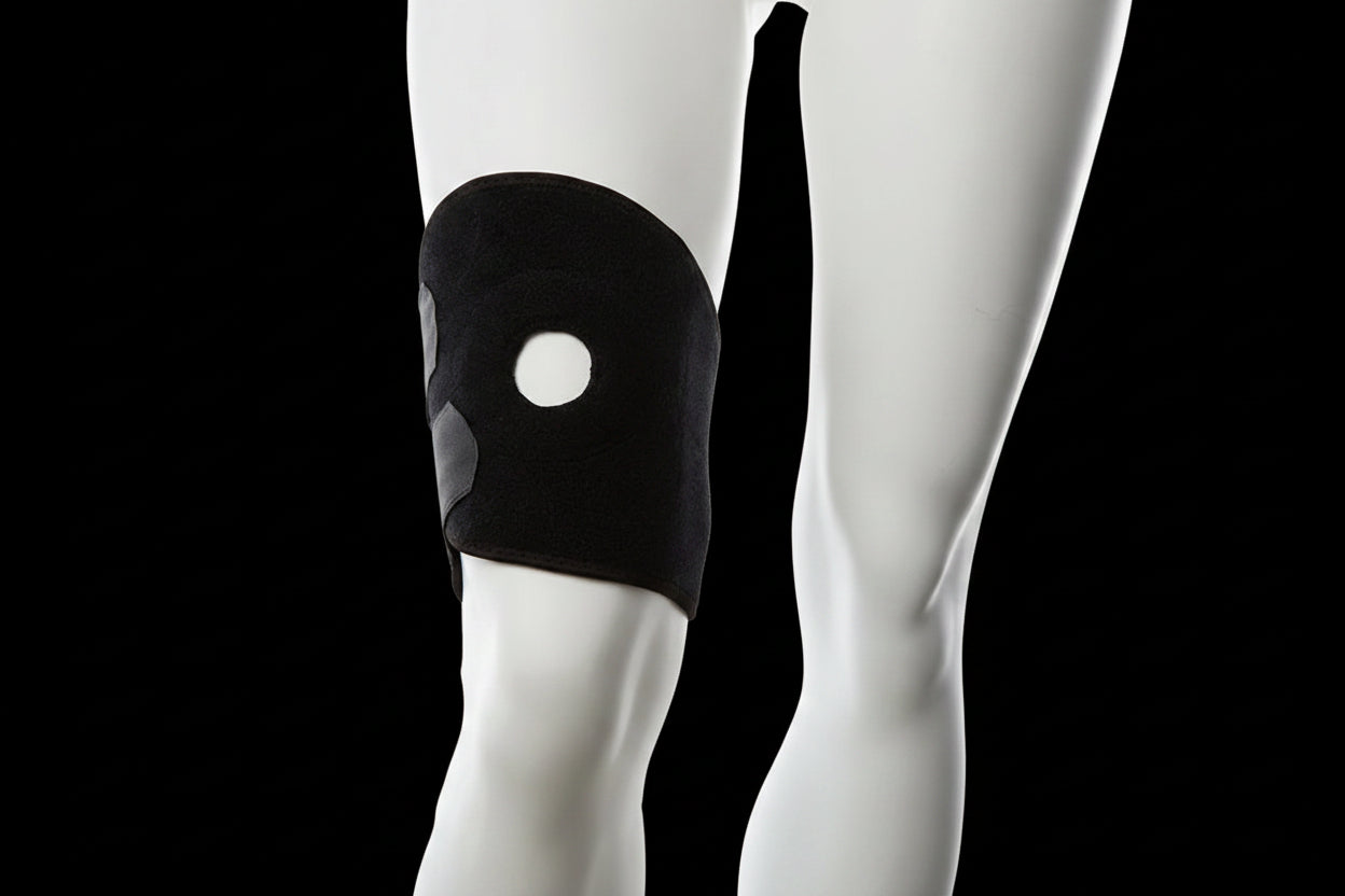 Gender Fluid Thigh Rider Strap-On Harness -Black