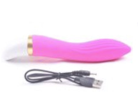 12-Speed Rechargeable Silicone Vibrator