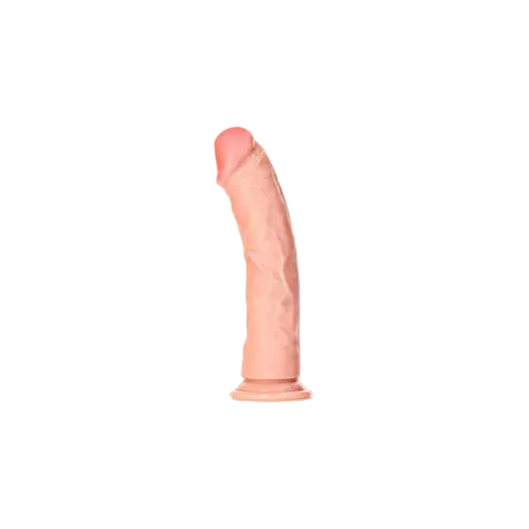 RealRock Realistic Curved Dildo 9"