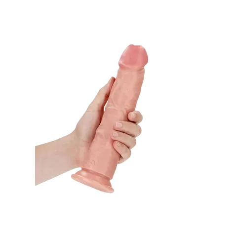 RealRock Realistic Curved Dildo 9"