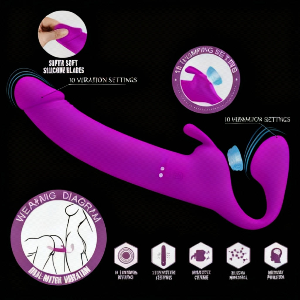 Party Up OLIVER Strapless Strap-On