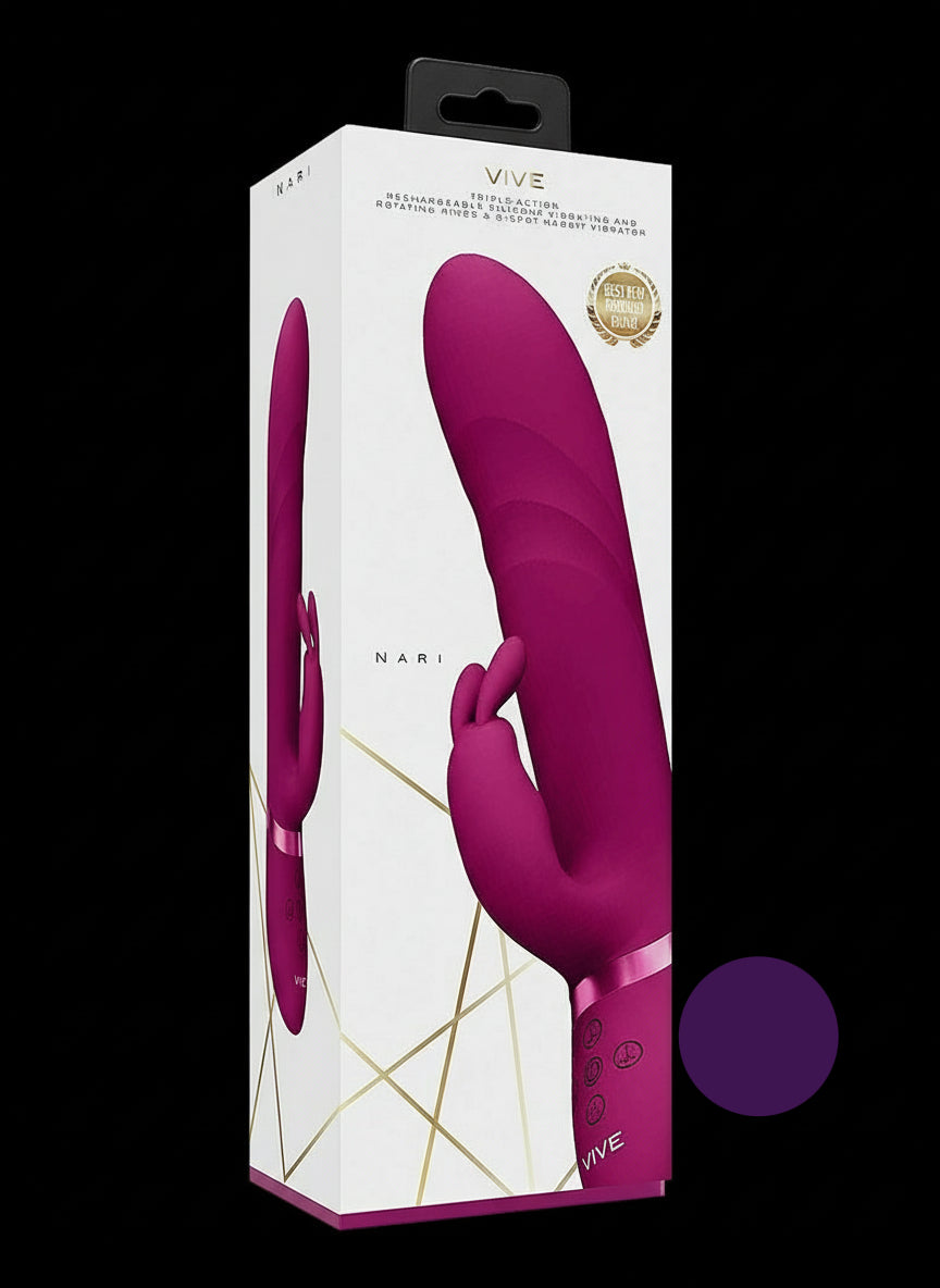 Nari - Vibrating and Rotating Beads, G-Spot Rabbit