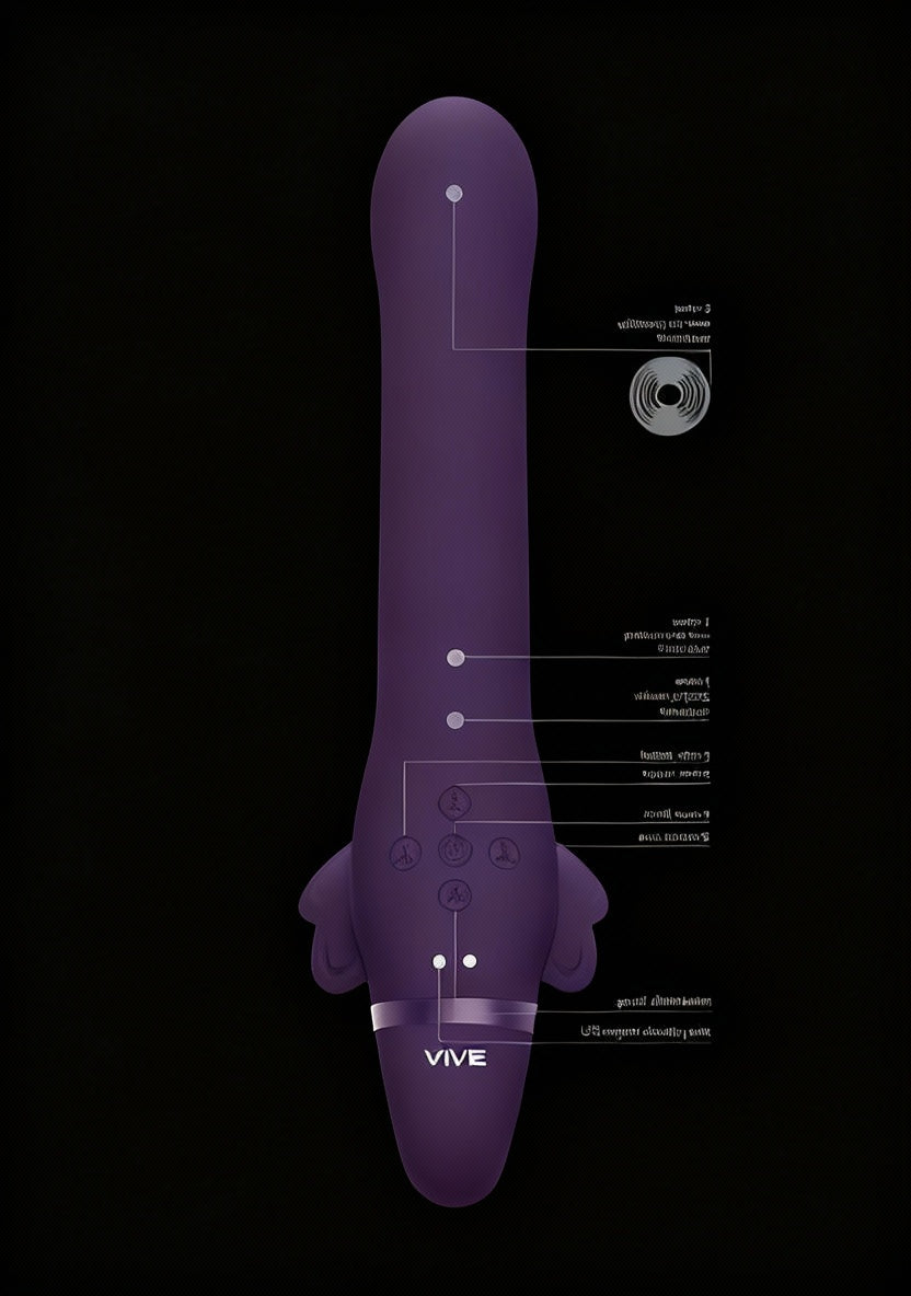 Satu - Vibrating Strapless Strap On