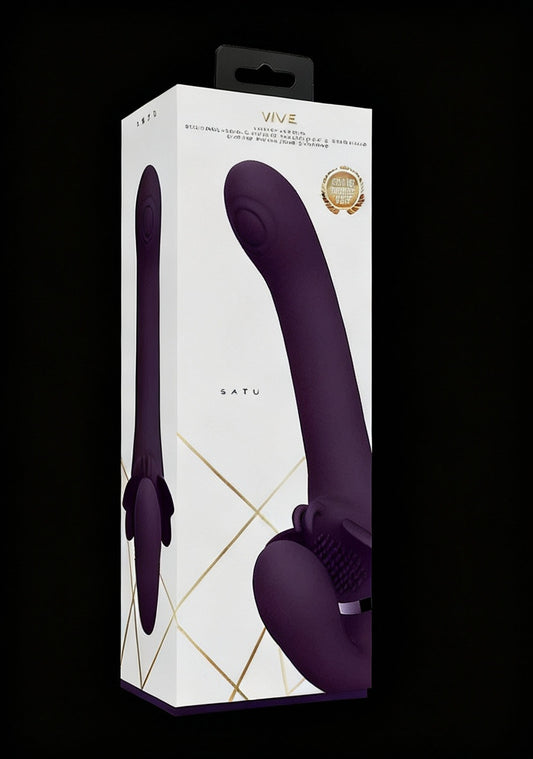 Satu - Vibrating Strapless Strap On