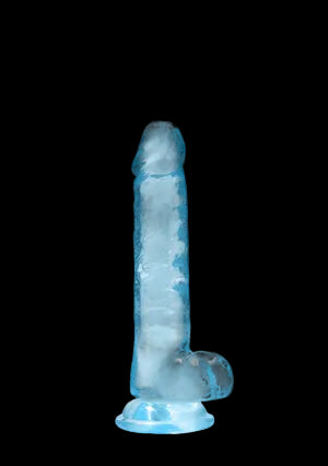 Crystal Clear REALROCK 7'' Realistic Dildo With Balls