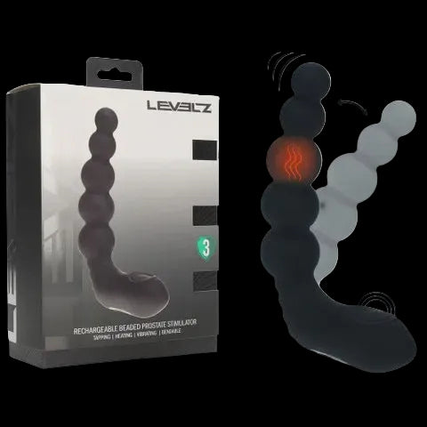 LEVELZ Rechargeable Beaded Prostate Massager