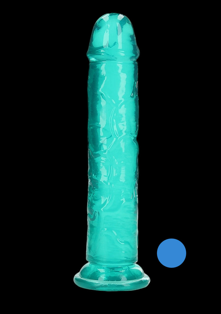 Crystal Clear Dildo 9in Straight no Balls