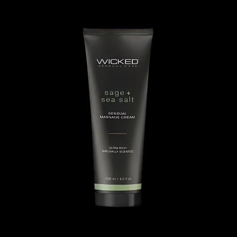 Wicked SAGE + SEA SALT Sensual Massage Cream