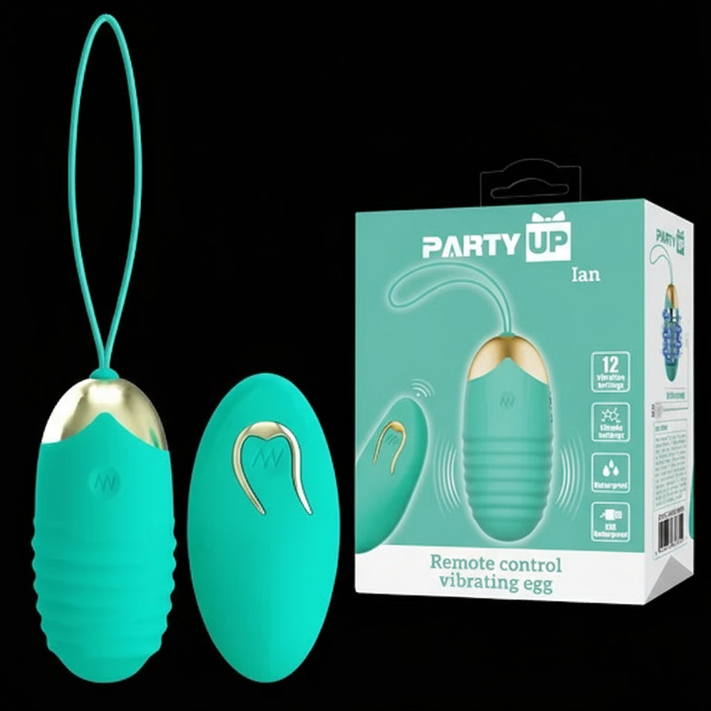 Party Up IAN Remote Egg - Teal
