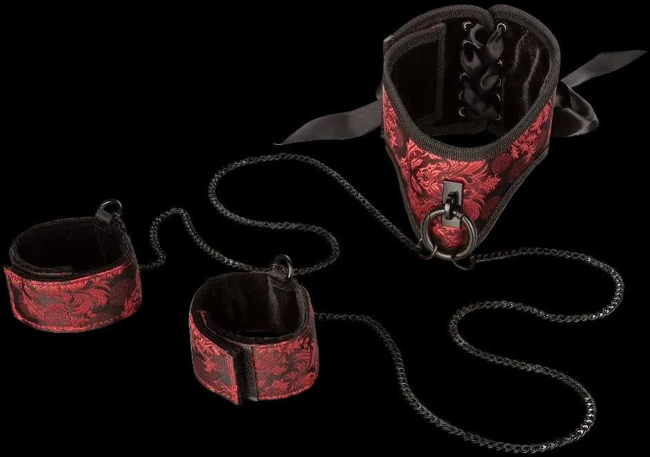Scandal Posture Collar With Cuffs